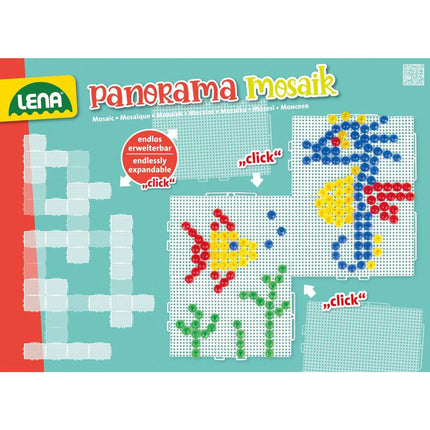 Mozaika sada, panorama XL transparentní