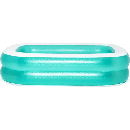 Bestway Bazén nafukovací obdélníkový modrý s bílým lemem