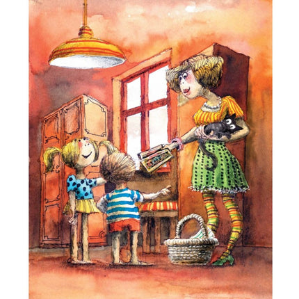 Johana s dlouhýma nohama