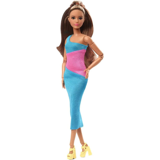 Barbie Looks brunetka s culíkem HJW82