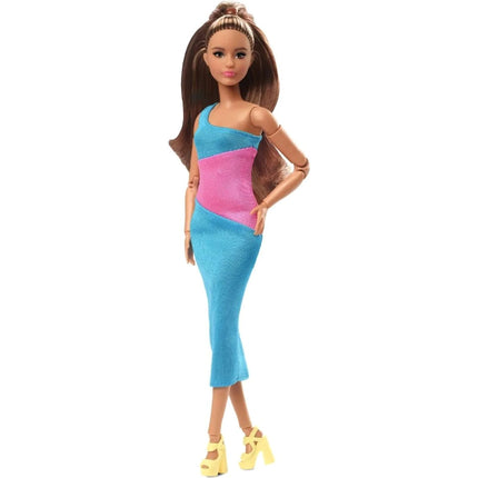Barbie Looks brunetka s culíkem HJW82