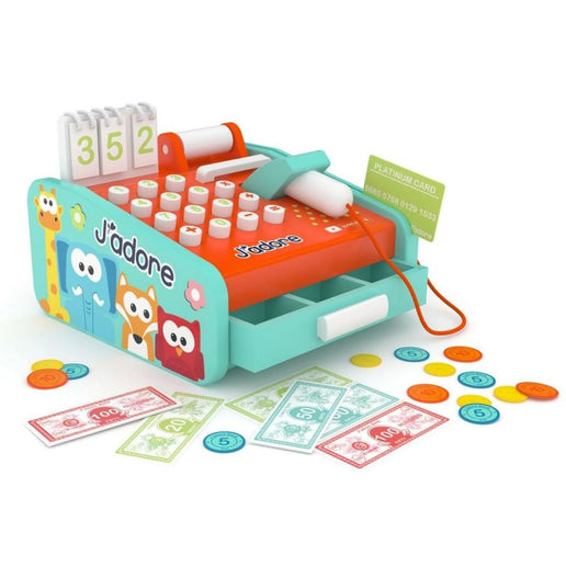 J'ADORE Pokladna dřevěná