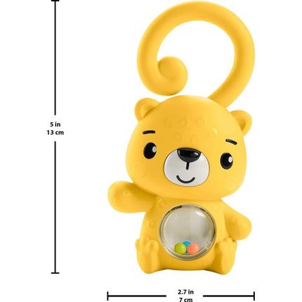 Fisher-Price Chrastítko se zvířátkem Medvídek žlutý