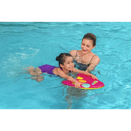 Bestway Destička plovací Aquastar růžová