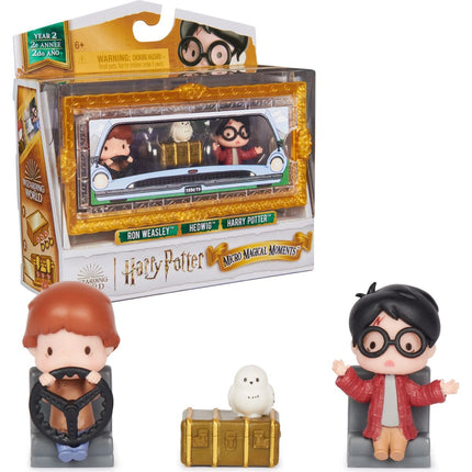 Dvojbalení mini figurek Harry a Ron s doplňky - Harry Potter