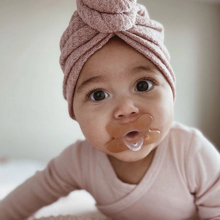 Dudlík silikonový symetrický 0-6m 1 ks oranžový