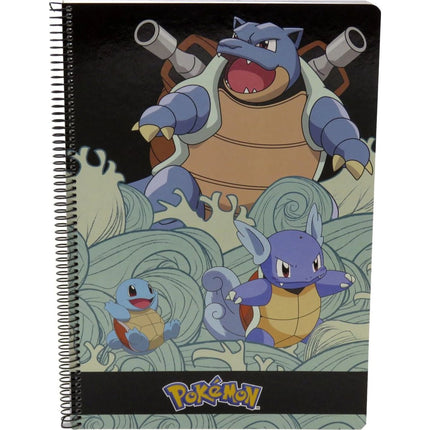 Pokémon A4 blok kroužkový Squirtle