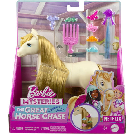 Barbie Mysteries: The Great Horse Chase Kůň Tornado HXJ36