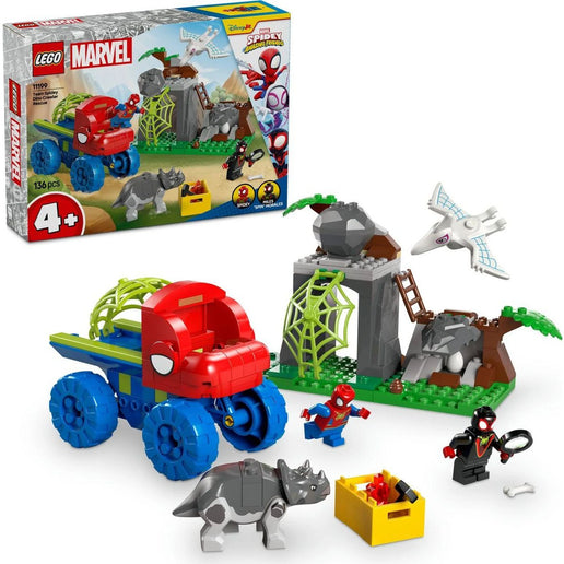 LEGO® Marvel Spidey a jeho úžasní přátelé 11199 Spideyho tým a záchrana dinosaurů s truckem - Spidey a jeho úžasní přátelé
