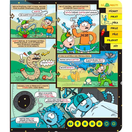 Kouzelné čtení Kniha Vyjmenovaná slova