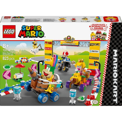 LEGO® Super Mario™ 72036 Mario Kart™ - Baby Peach a sada Grand Prix