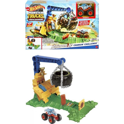 Hot Wheels Monster Trucks Aréna Výzva pro Rhinomita herní set