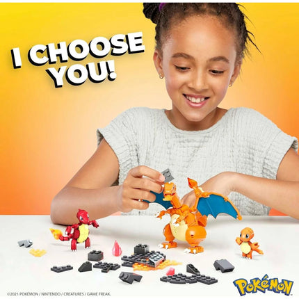 MEGA Pokémon evoluční set - charmander