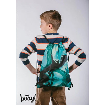 Školní sáček na obuv Drak