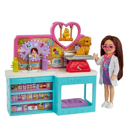 Barbie Chelsea veterinářka Herní set HGT12