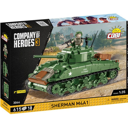Cobi 3044 Company of Heroes Sherman M4A1 615 dílků