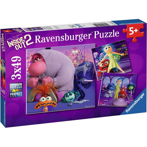 Ravensburger Puzzle: V hlavě 2, 3x49 dílků