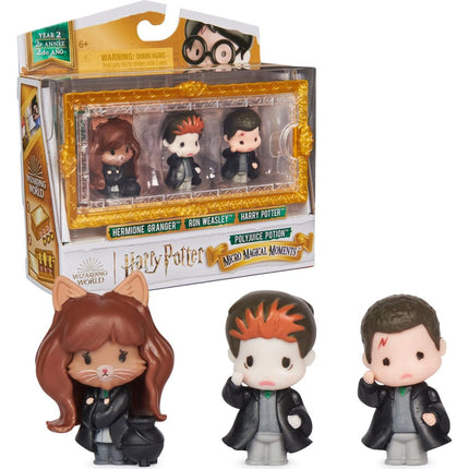 Trojbalení mini figurek Harry, Hermiona a Ron - Harry Potter
