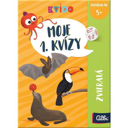 Kvído Moje prvé kvízy Zvieratá (slovenské vydanie)