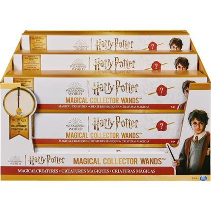 Sběratelské hůlky čarodějů s podstavcem - Harry Potter