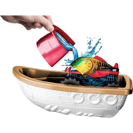 Hot Wheels Monster Trucks Color Shifters Zuřivý krokodýl