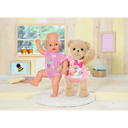 BABY born Medvídek růžové oblečení