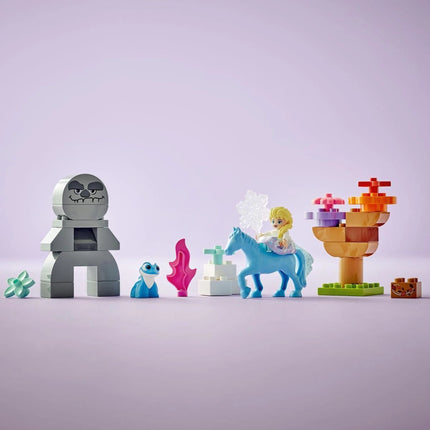LEGO® DUPLO® Disney 10418 Elsa a Bruni v začarovaném lese - Ledové království