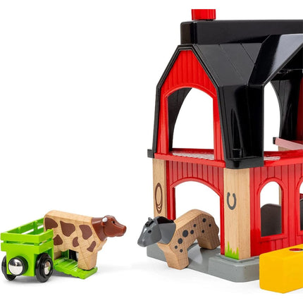 BRIO World Stáj pro zvířata 36012