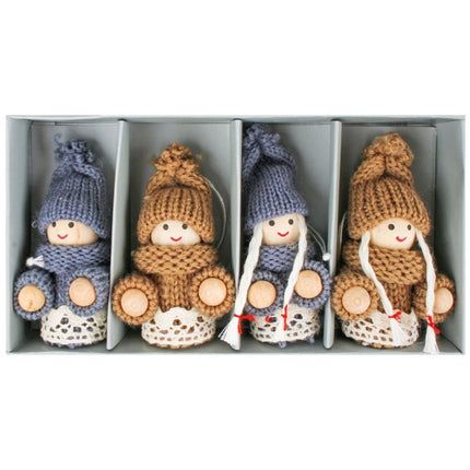 Panáčci na zavěšení 4 ks v krabičce