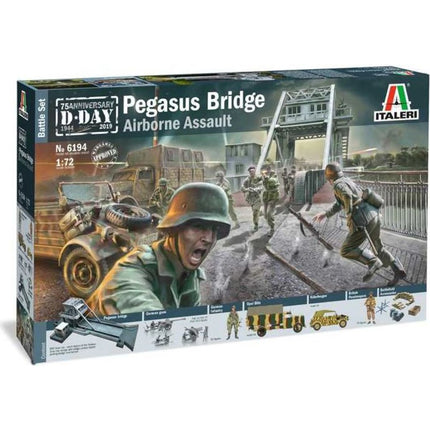 Model Kit diorama 6194 Pegasus Bridge Airborne Assault 1:72