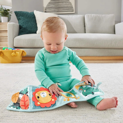 Fisher-Price Měkké leporelo se zvířátky z džungle