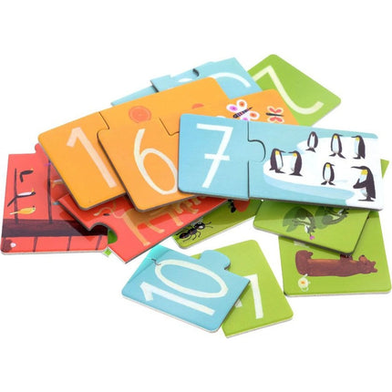 Djeco Puzzle Duo Čísla