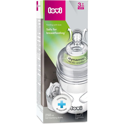 Samosterilizující láhev 250 ml Super vent