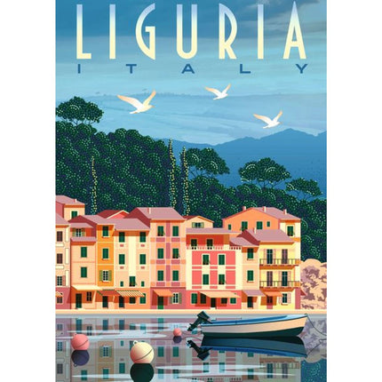 Ravensburger Puzzle: Pohlednice z Ligurie 1000 dílků