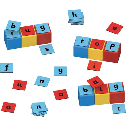 Geomag Magicube Word Building Recycled Clips 55 dílků