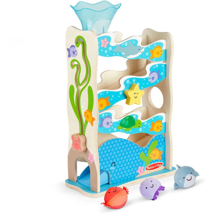 Melissa & Doug Rollables dřevěná skluzavka