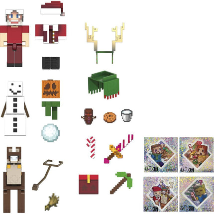 Minecraft Adventní kalendář 24 okének