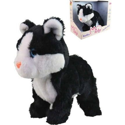 Kočka Micka na baterie, reaguje na zvuk, 26 cm