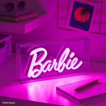 Neon světlo - Barbie
