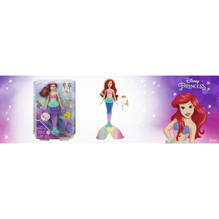 Plavající malá mořská Víla Ariel - Disney Princezny
