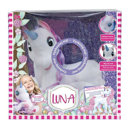 Dimian Luna pohádkový jednorožec poslechni si pohádku (slovenská verze)