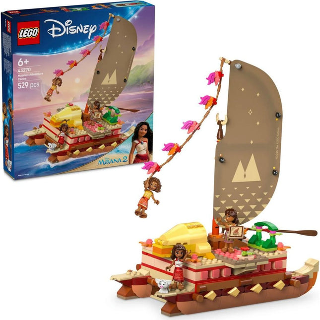 LEGO® Disney Princess™ 43270 Vaiana a dobrodružství na kánoi