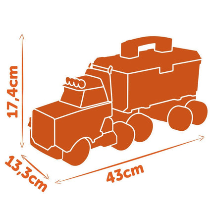 Smoby Black+Decker Kamion s nářadím a vrtačkou