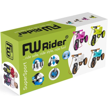 Odrážedlo Funny Wheels Rider SuperSport bílo-oranžové