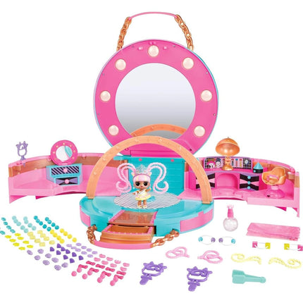 LOL Surprise Kadeřnický salón pro Panenku s korálkovými vlasy