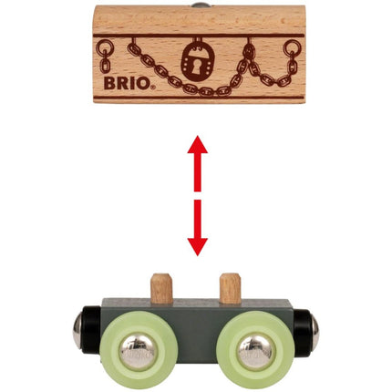 BRIO World Strašidelný vlak 33986