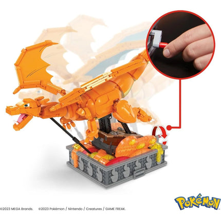 MEGA Pokémon Pohyblivá figurka - Charizard
