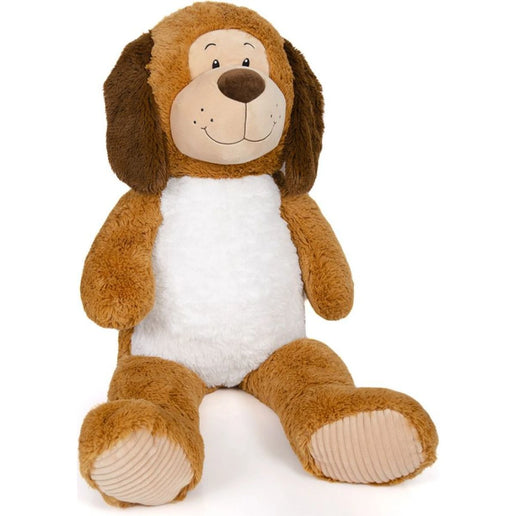 Plyšový pes světle hnědý 100 cm