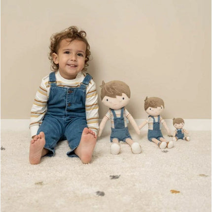 Panenka Jim 10 cm modré kalhoty