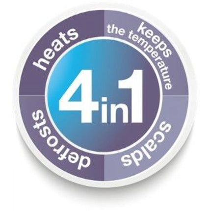 Ohřívač lahví bílý